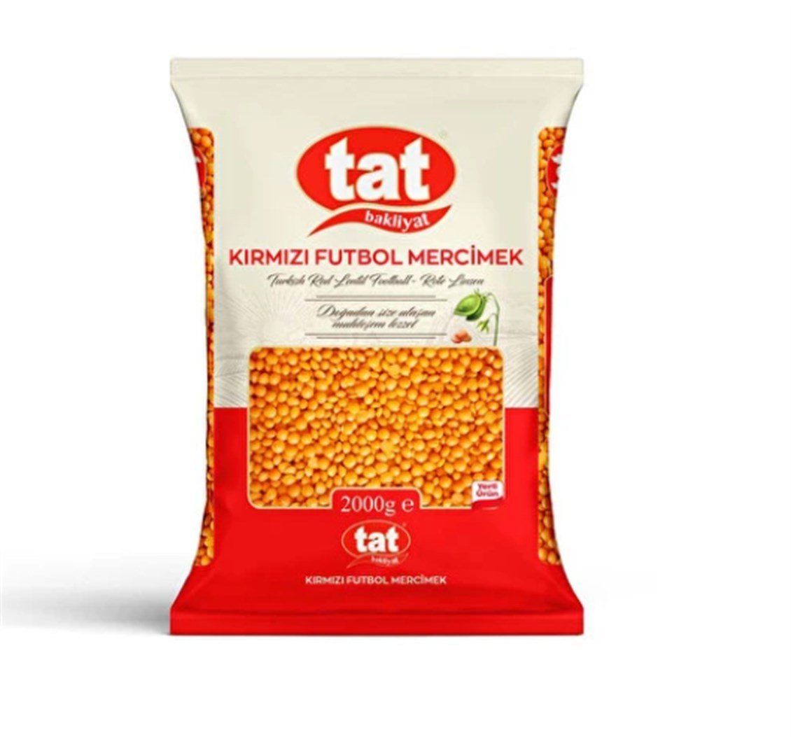 Tat Kırmızı Mercimek 2 Kg