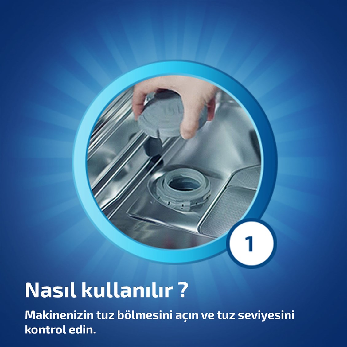 Finish Bulaşık Makinesi Tuzu 1500 gr