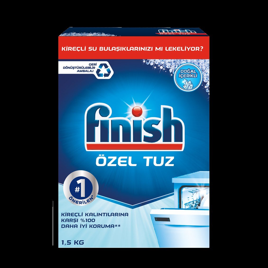 Finish Bulaşık Makinesi Tuzu 1500 gr