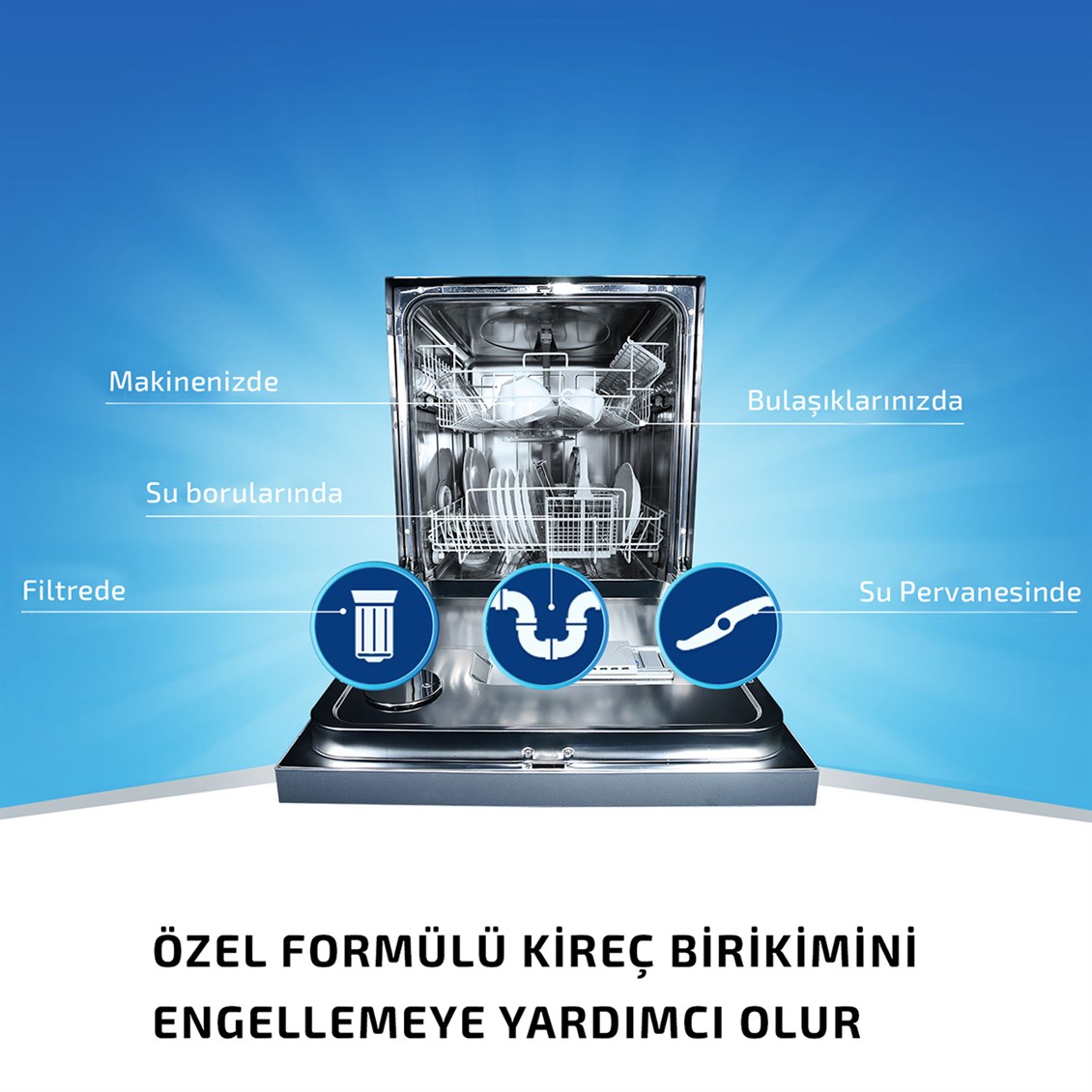 Finish Bulaşık Makinesi Tuzu 1500 gr