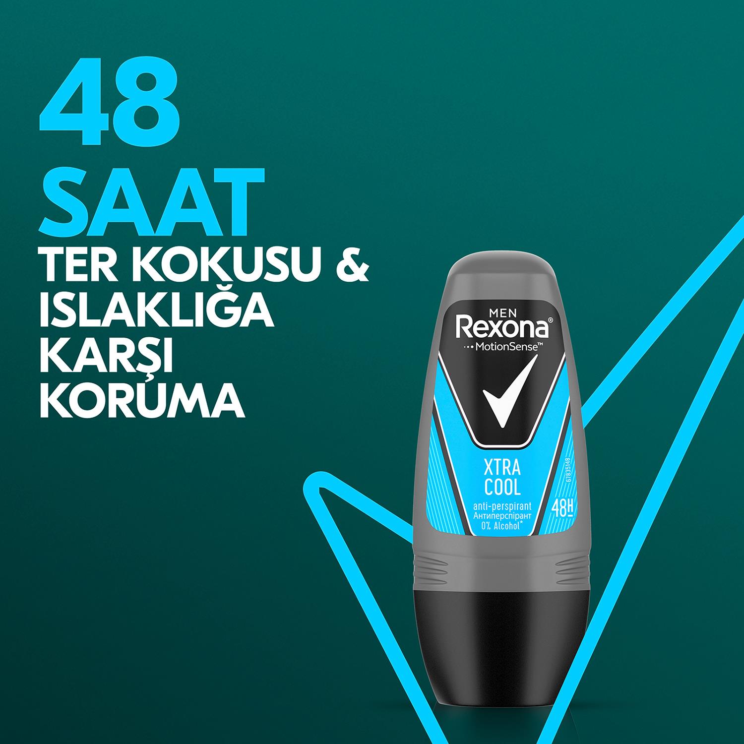 Rexona Extra Cool Erkek Roll-On 50 ml