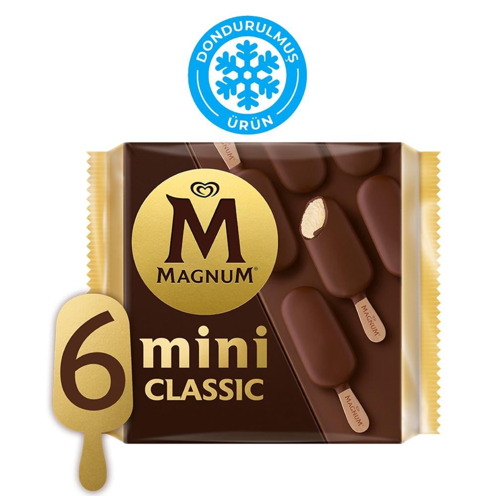 Algida Magnum Mini Classic 345 ml 6'lı