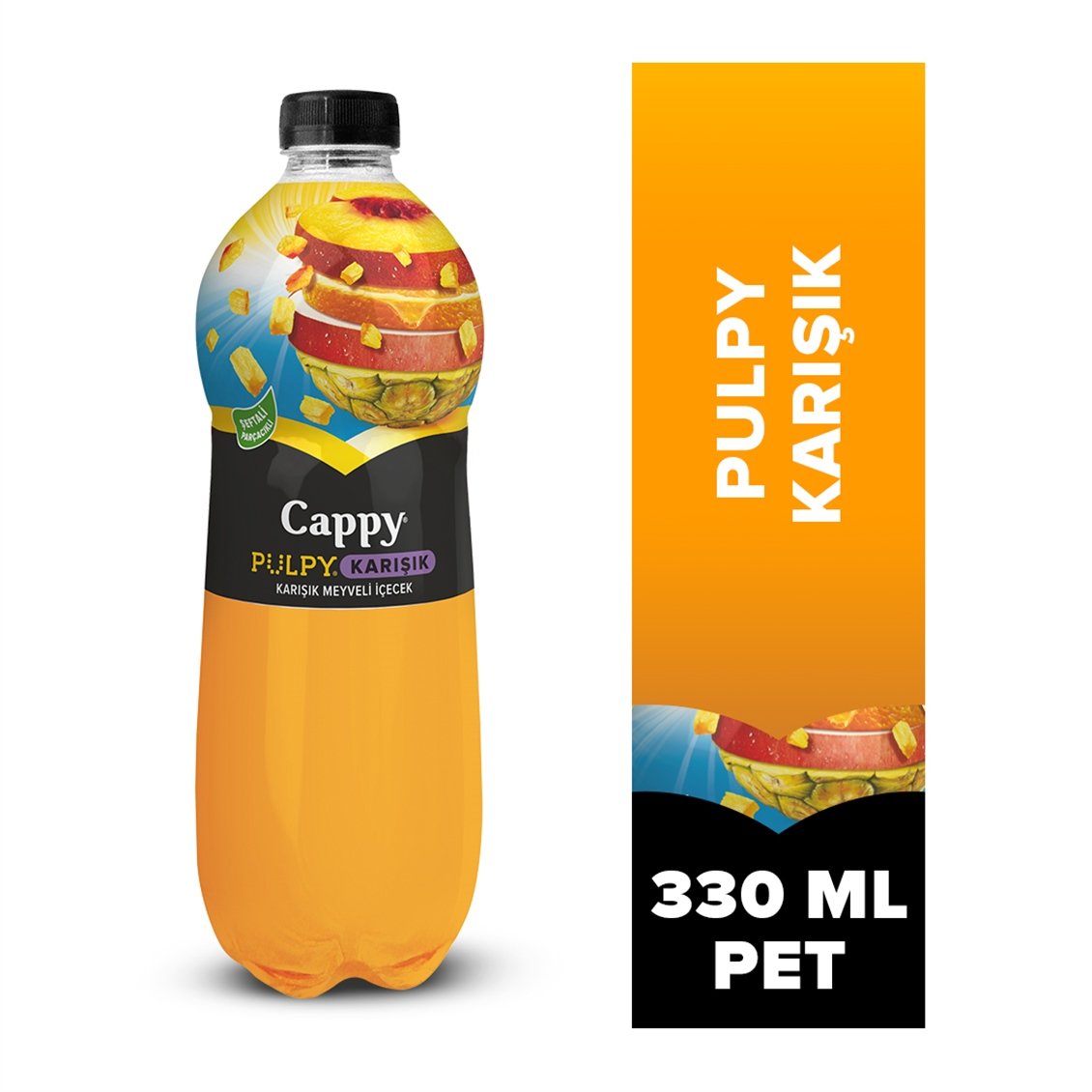 Cappy Meyve Tanem Karışık Pet Şişe 330 ml