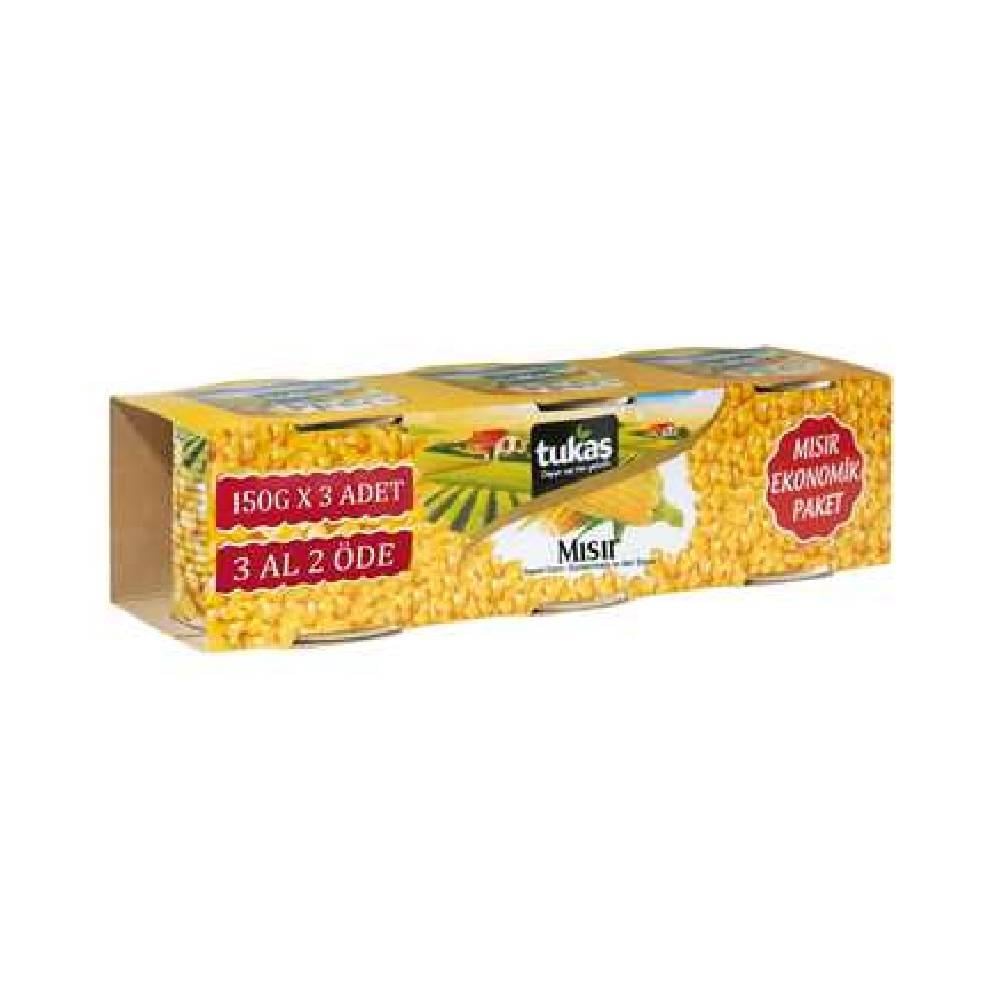 Tukaş Mısır 150 gr 3'lü
