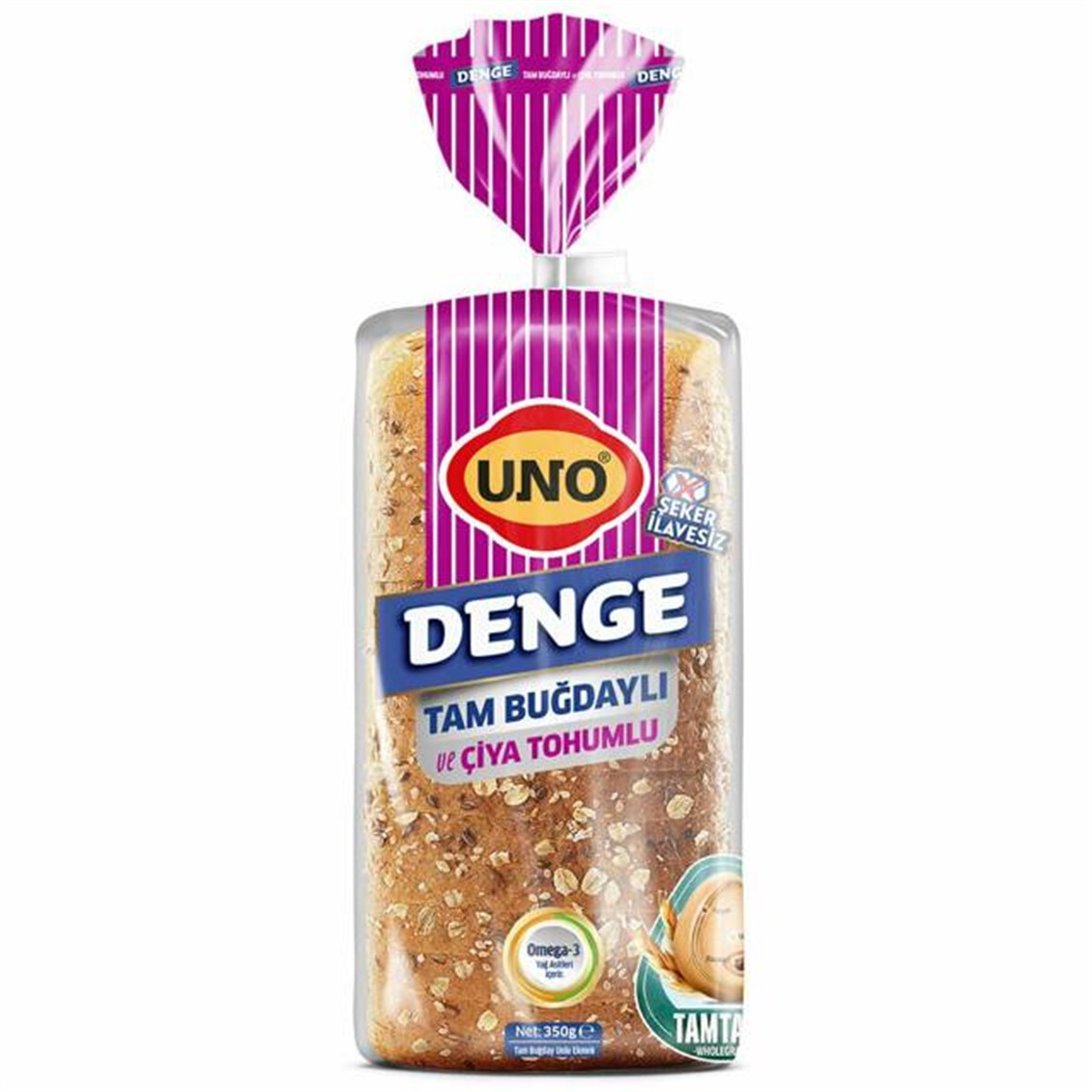 Uno Denge Tam Buğday ve Çiya Tohumulu Ekmek 350 Gr
