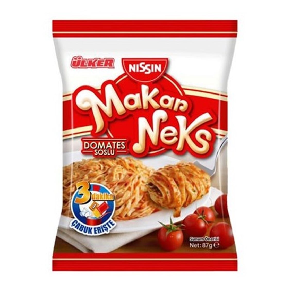  MAKARNEKS MAK. DOMATES SOSLU 87 GR 