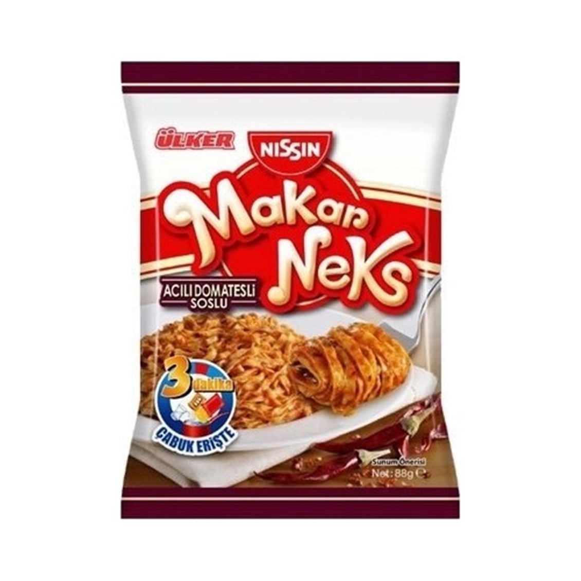  MAKARNEKS MAK. ACILI DOMATES 88 GR 