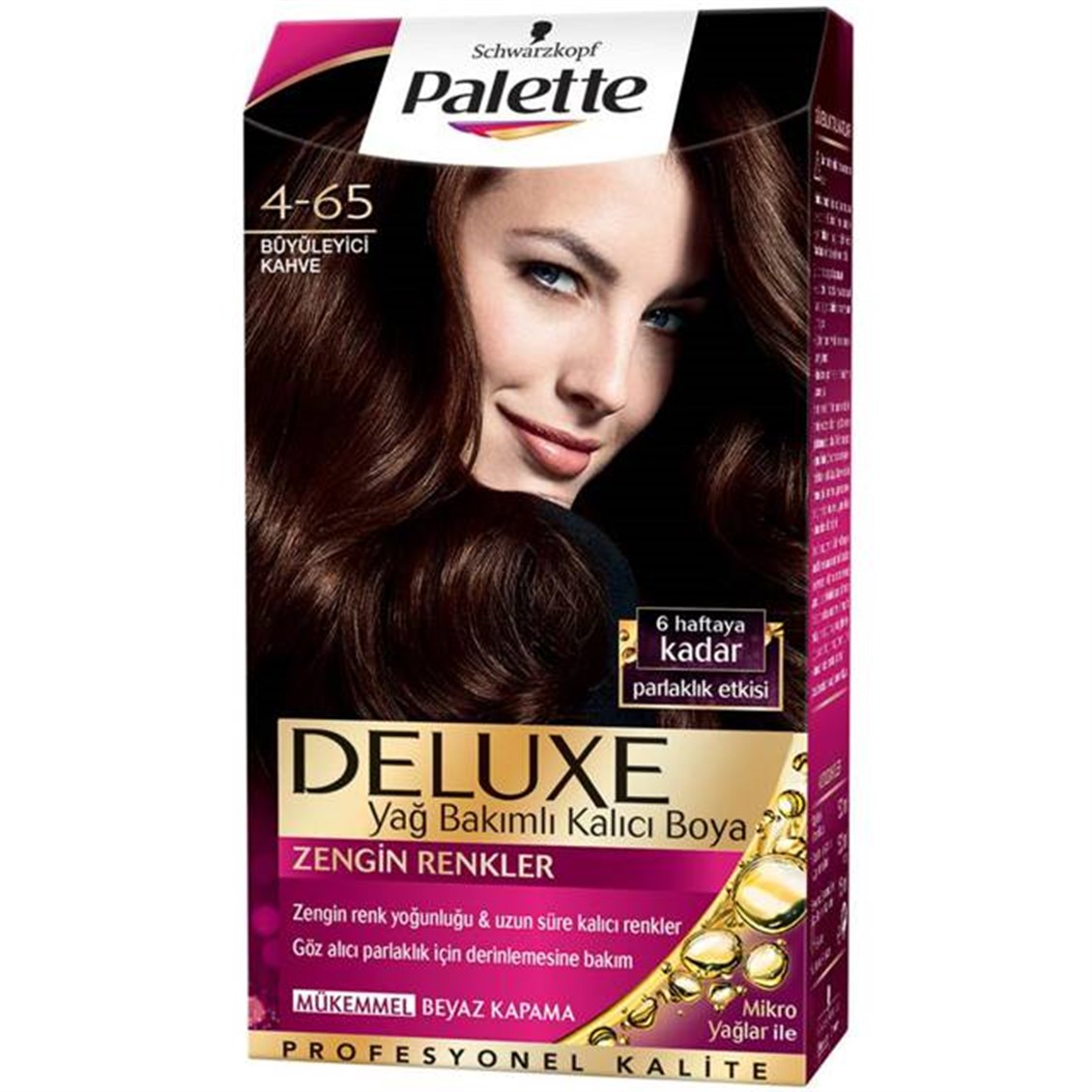 Palette Deluxe 4-65 Büyüleyici Kahve Saç Boyası