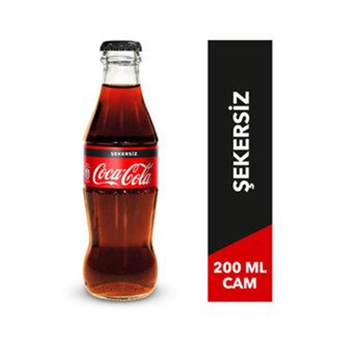  COCA COLA 200 ML SISE SEKERSIZ 