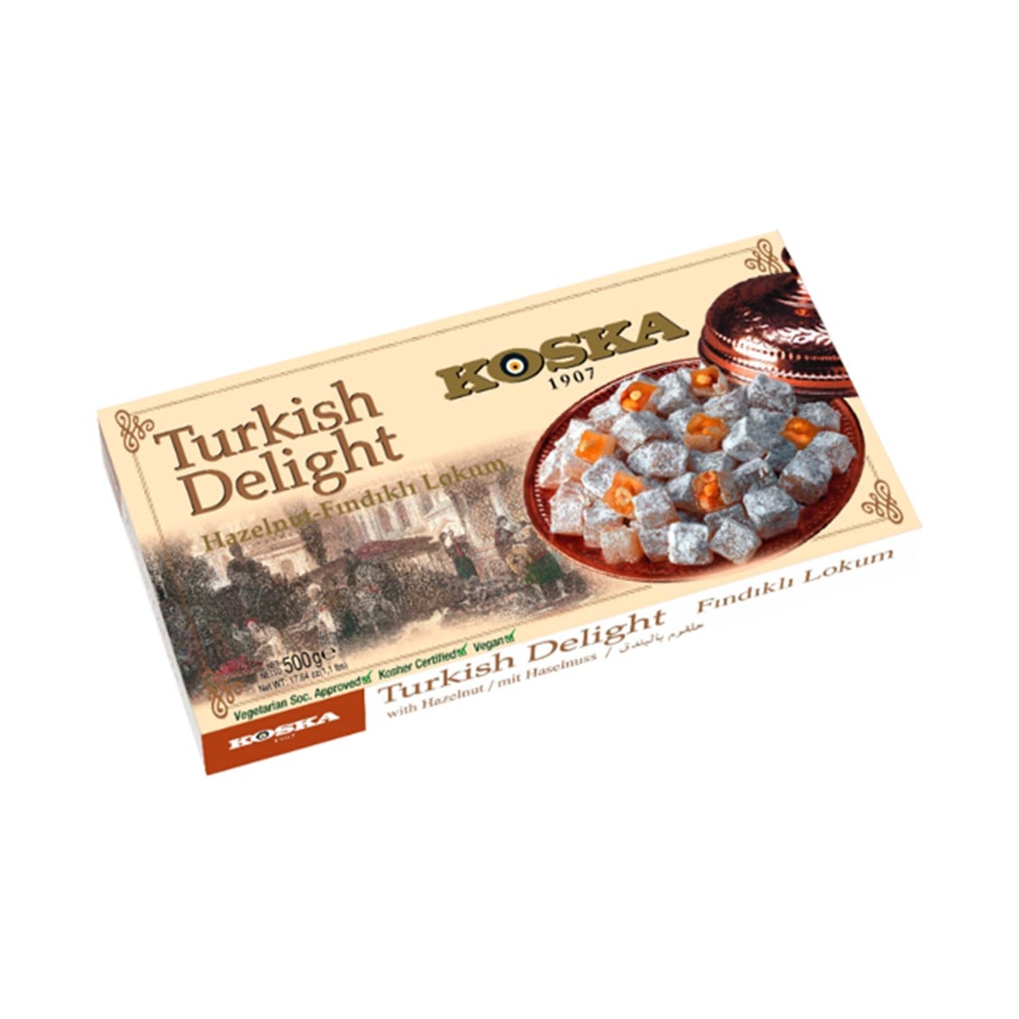Koska Fındıklı Lokum 500 Gr