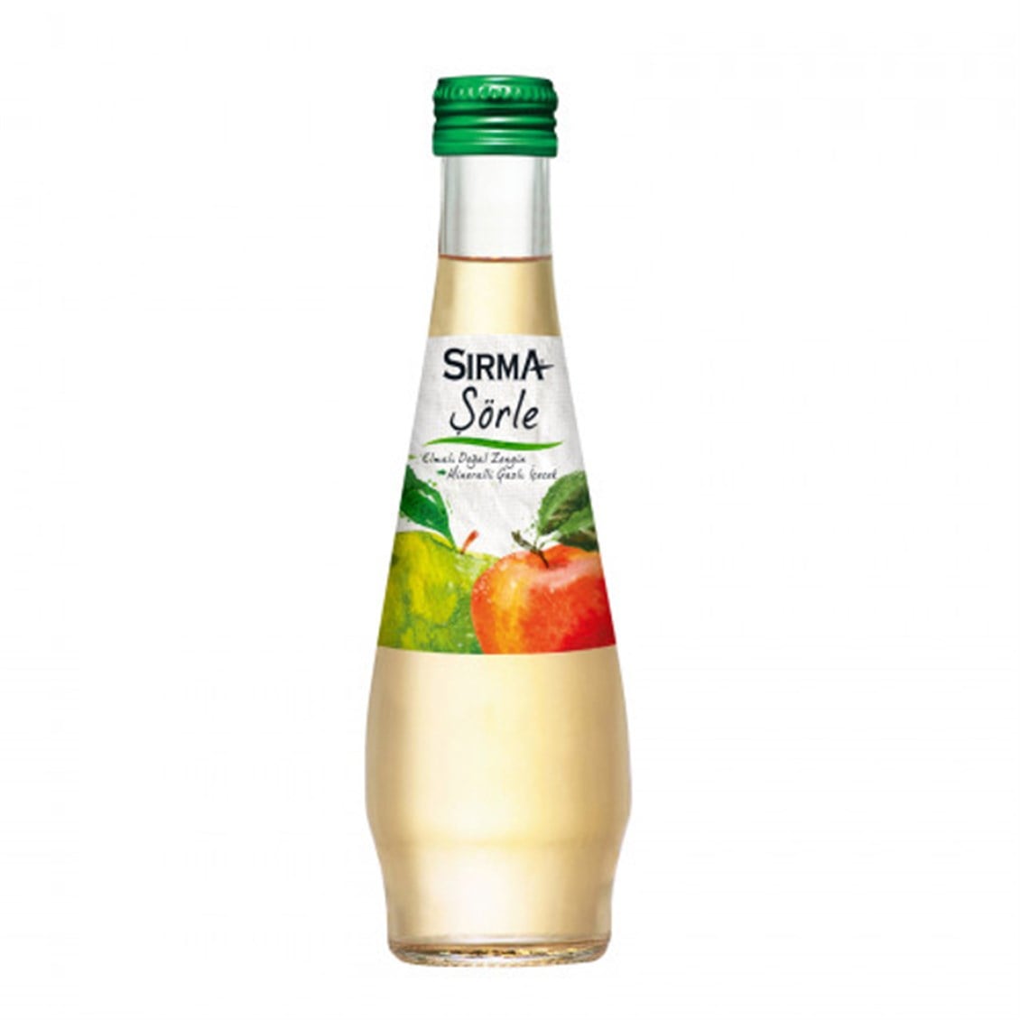 Sırma Şörle Elma Cam Şişe 200 ml