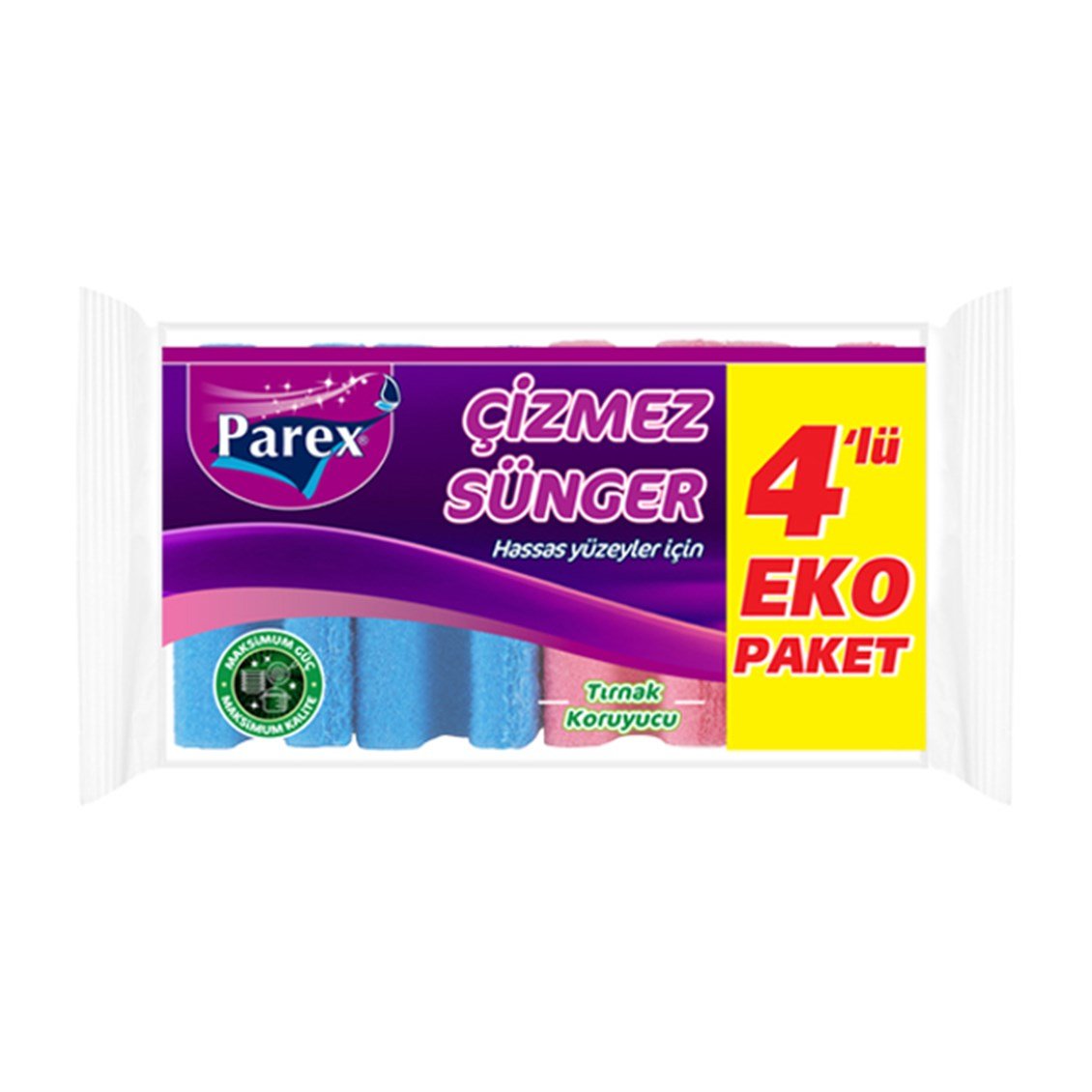 Parex Sünger Çizmez 4'lü Oluklu