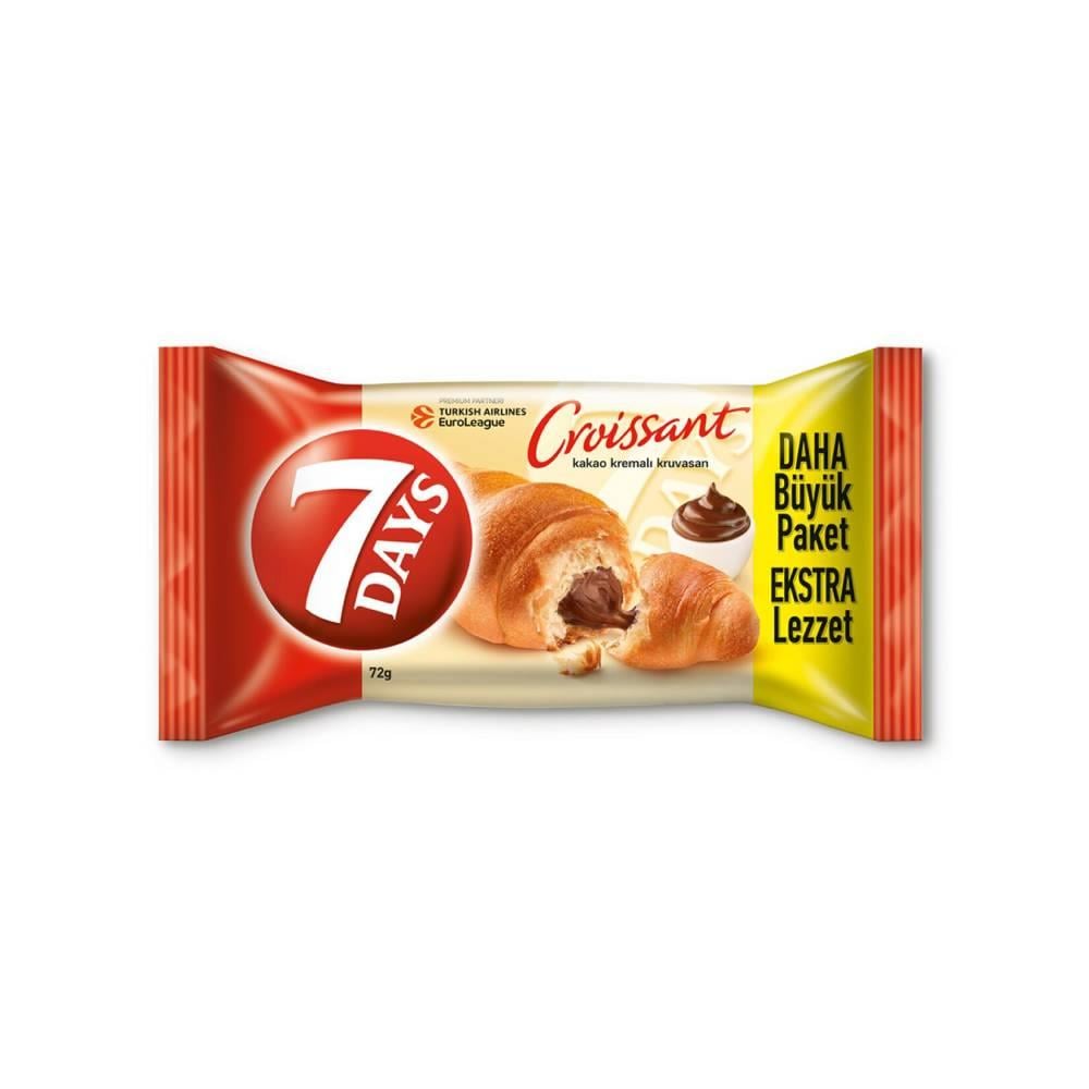 7Days Kakao Kremalı Kruvasan 72 gr