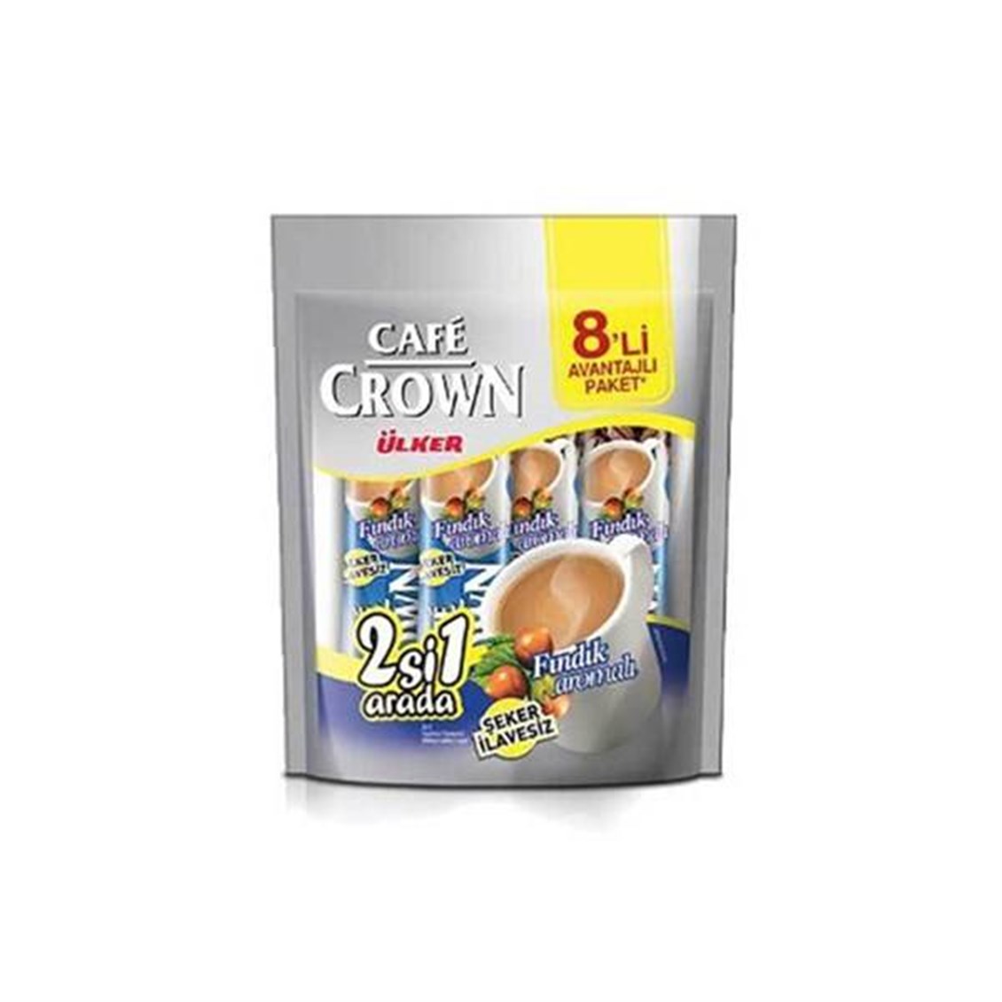  CAFE CROWN 2 SI 1 ARADA FINDIKLI 8LI 96G 