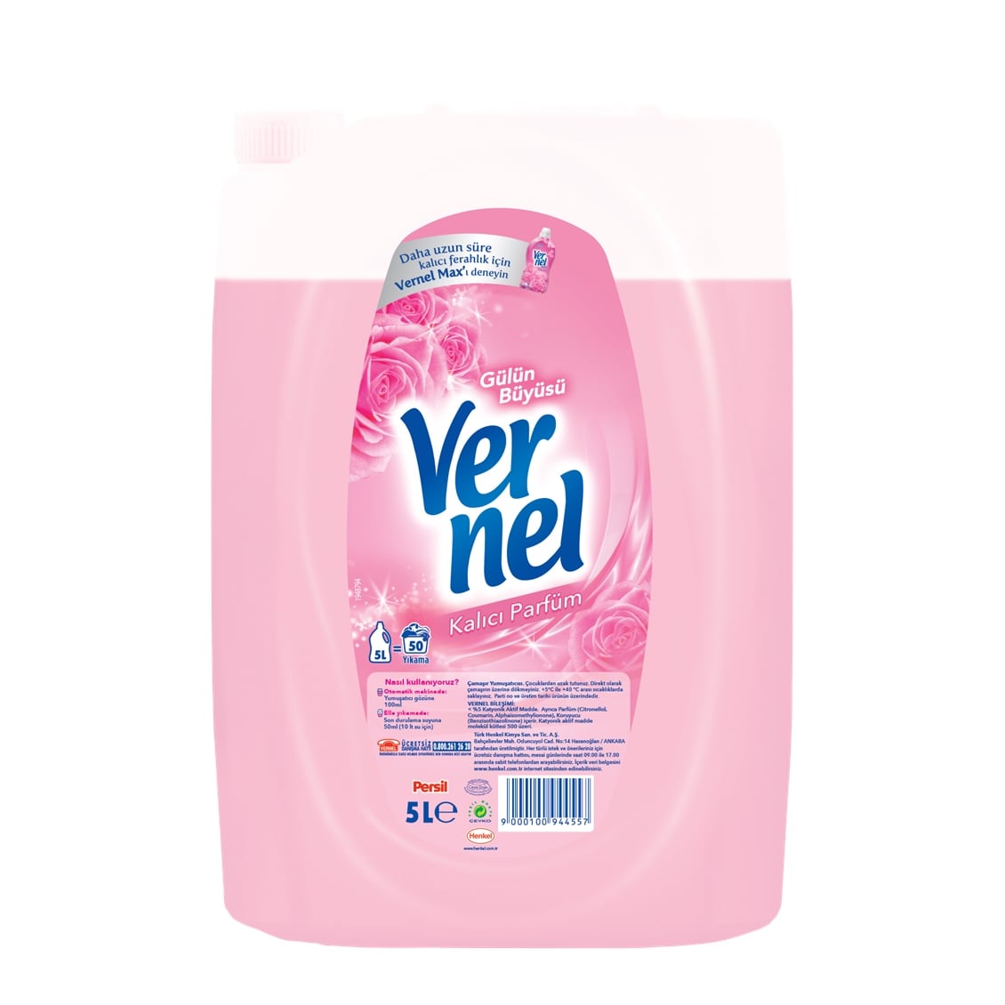 Vernel Gülün Büyüsü Çamaşır Yumuşatıcısı 5000 ml