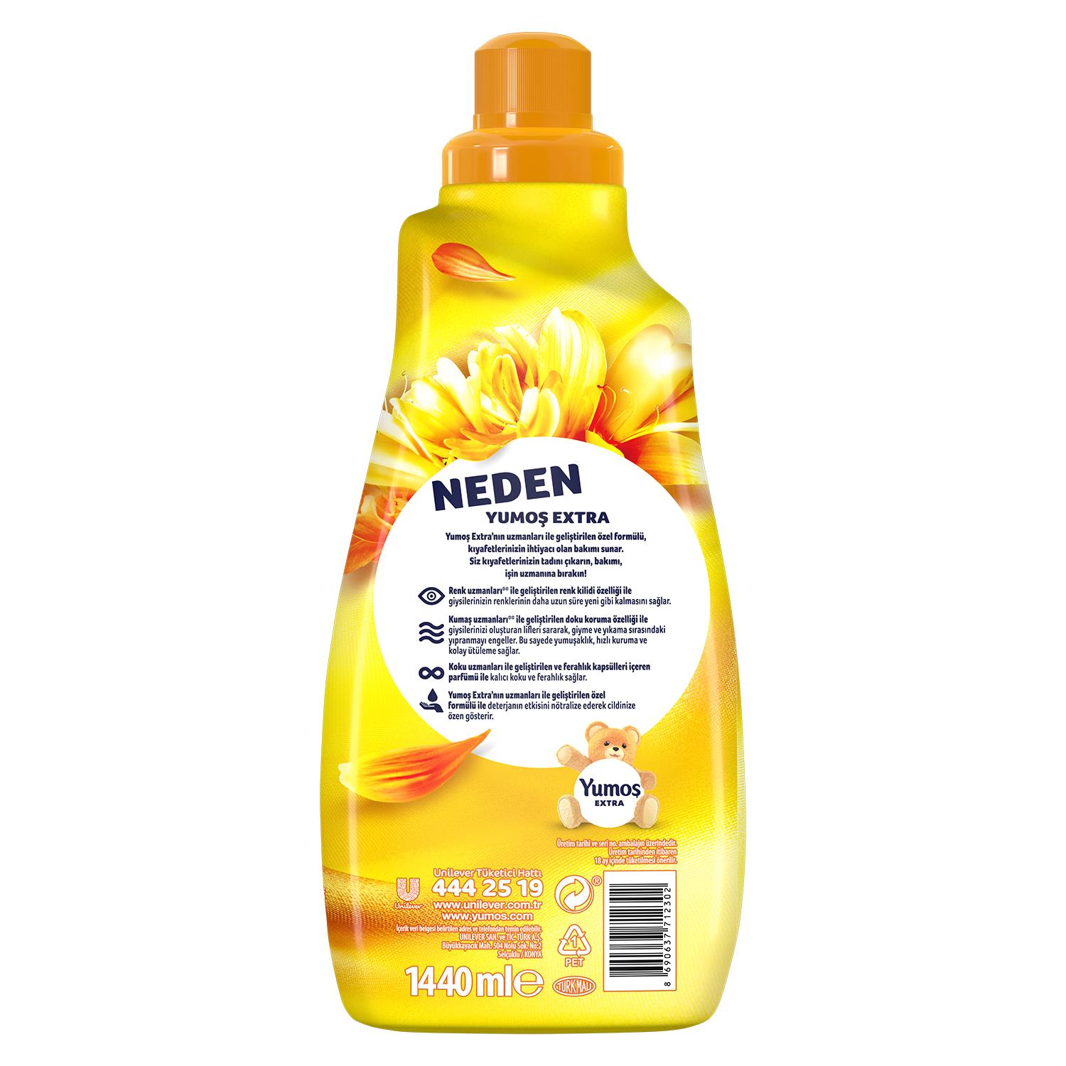 Yumoş Extra Hanımeli Yumuşatıcı 1440 ml