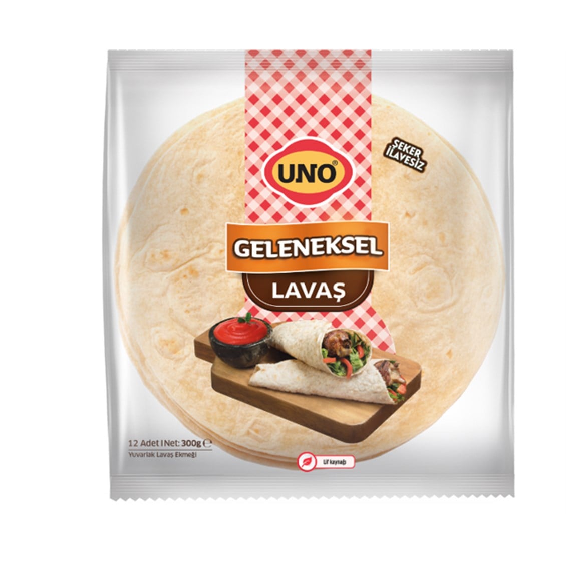 Uno Geleneksel Lavaş 15 Cm 300 Gr