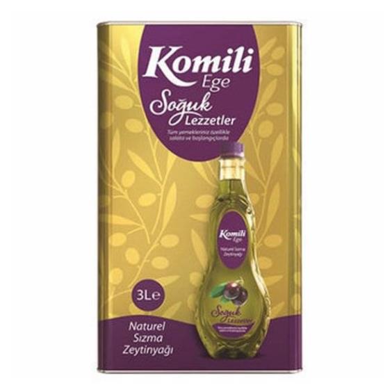 Komili Ege Sızma Zeytinyağı 3Lt