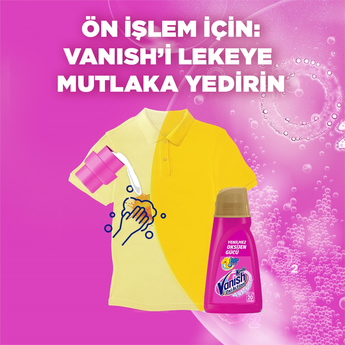 Vanish Kosla Oxi Action gold Sıvı Leke Çıkarıcı 1000 ml