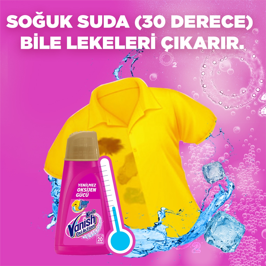 Vanish Kosla Oxi Action gold Sıvı Leke Çıkarıcı 1000 ml
