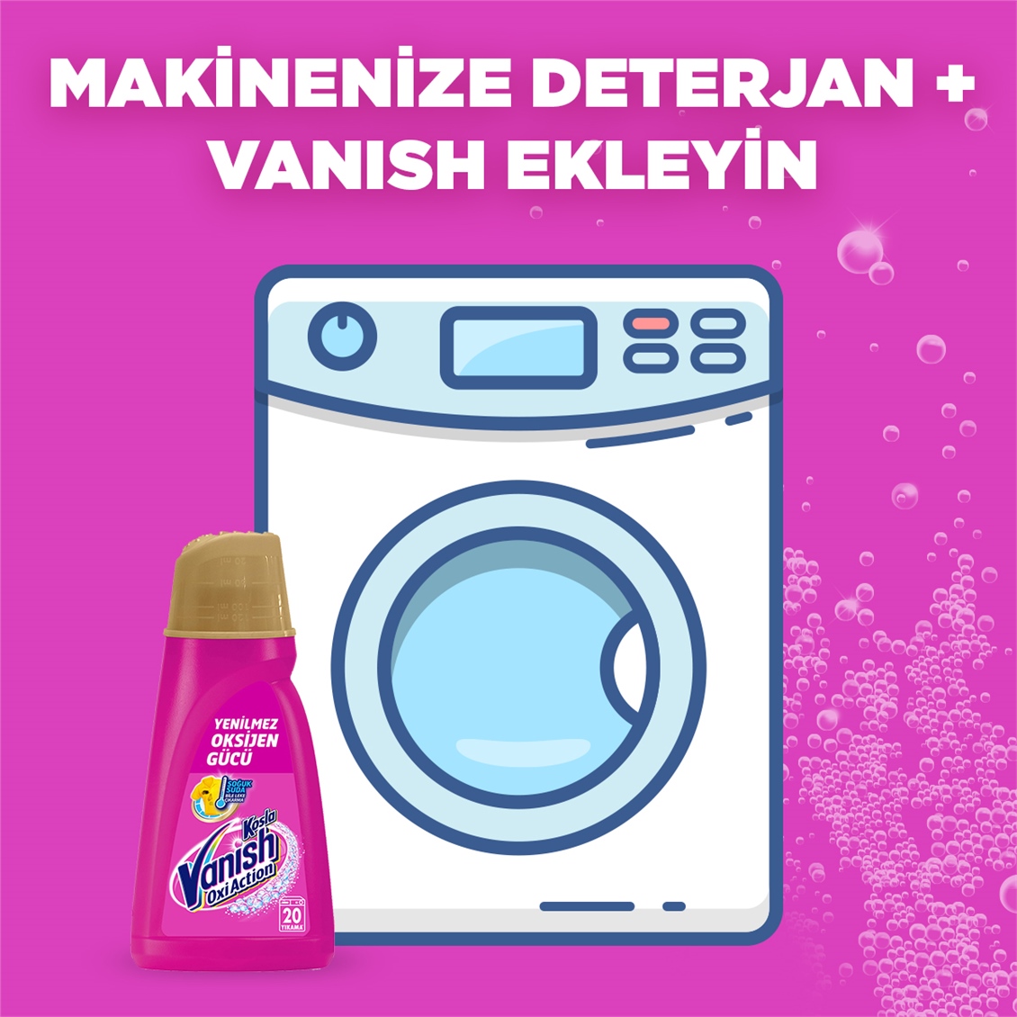 Vanish Kosla Oxi Action gold Sıvı Leke Çıkarıcı 1000 ml