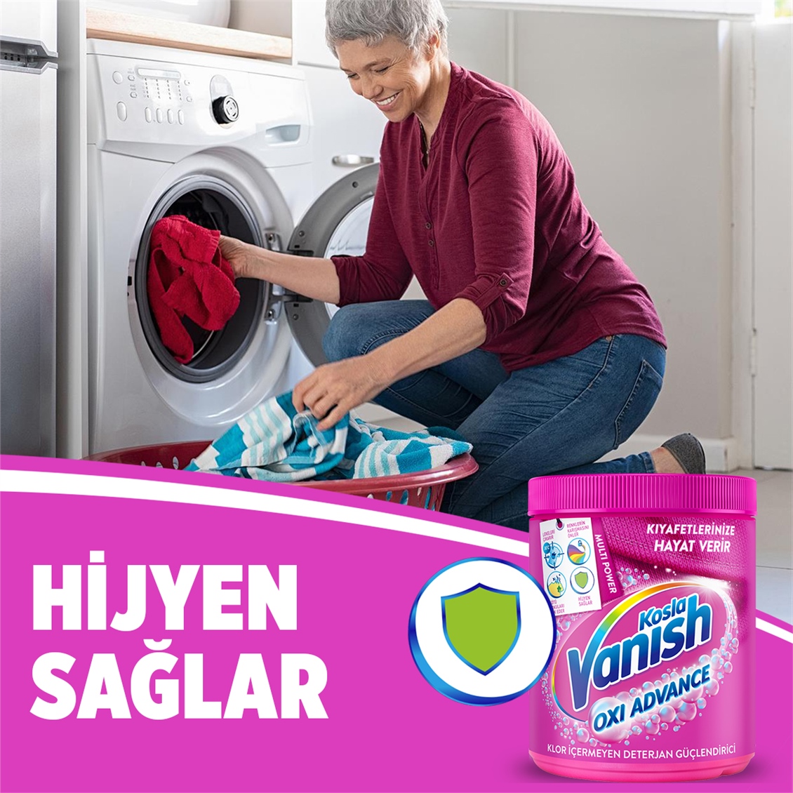 Vanish Multipower Leke Çıkarıcı & Deterjan güçlendirici Toz 400 gr