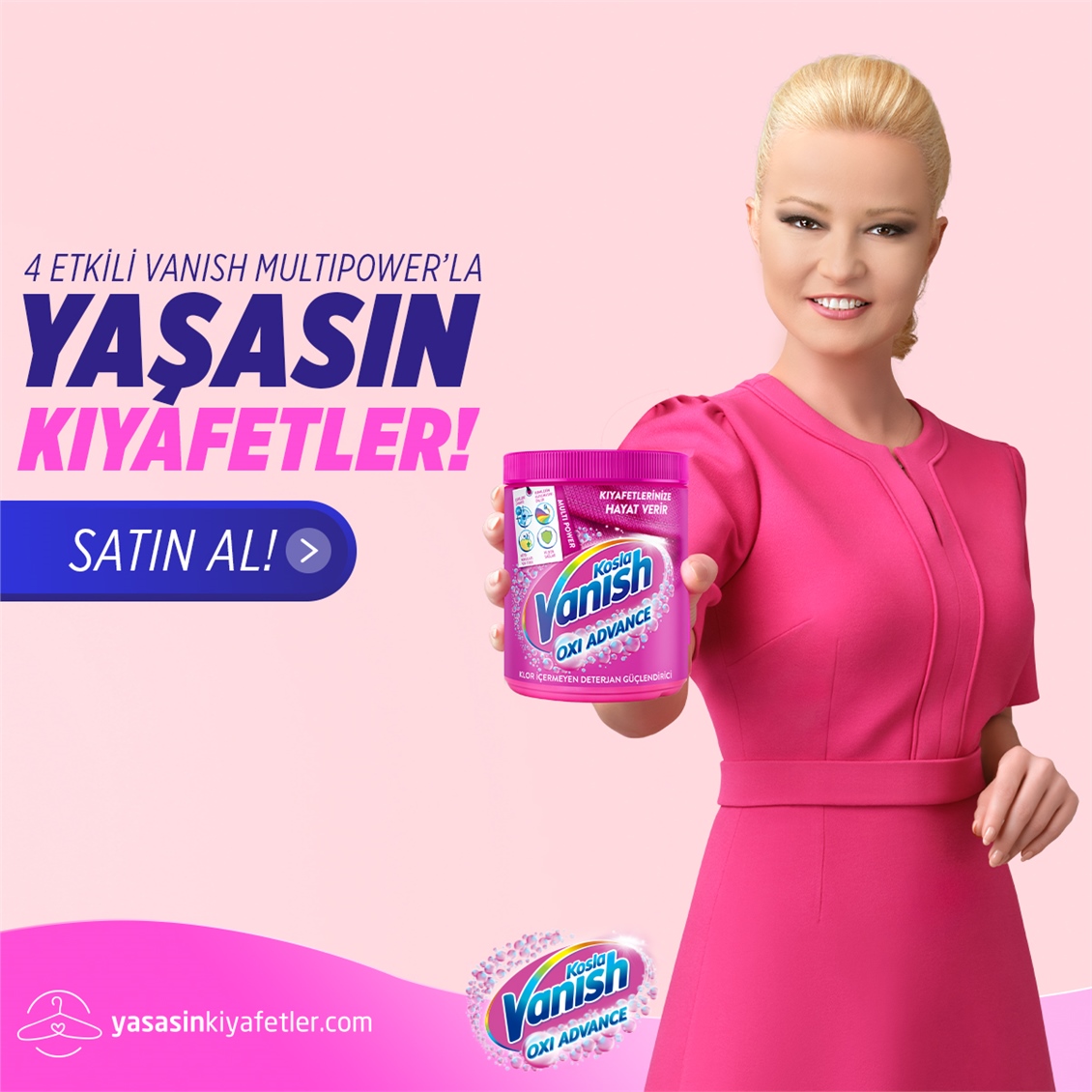 Vanish Multipower Leke Çıkarıcı & Deterjan güçlendirici Toz 400 gr