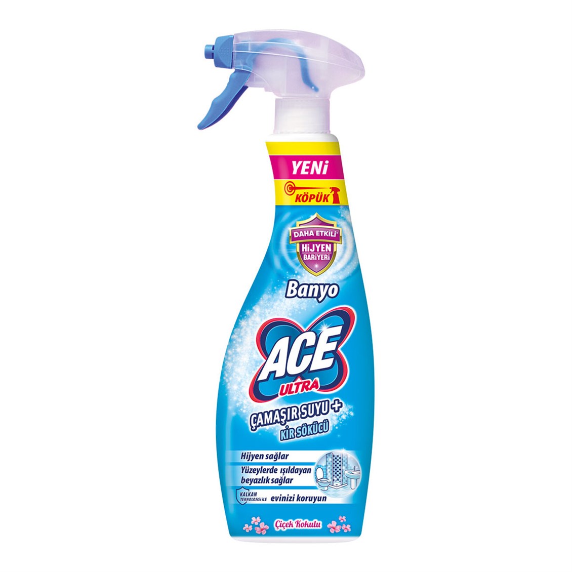 Ace Ultra Köpük Banyo Temizleyici Çiçek 700 ml