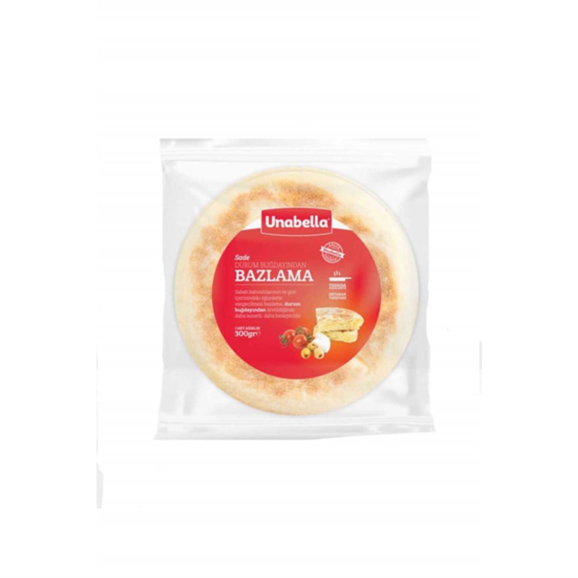 Unabella Bazlama Sade 2'li 200 Gr