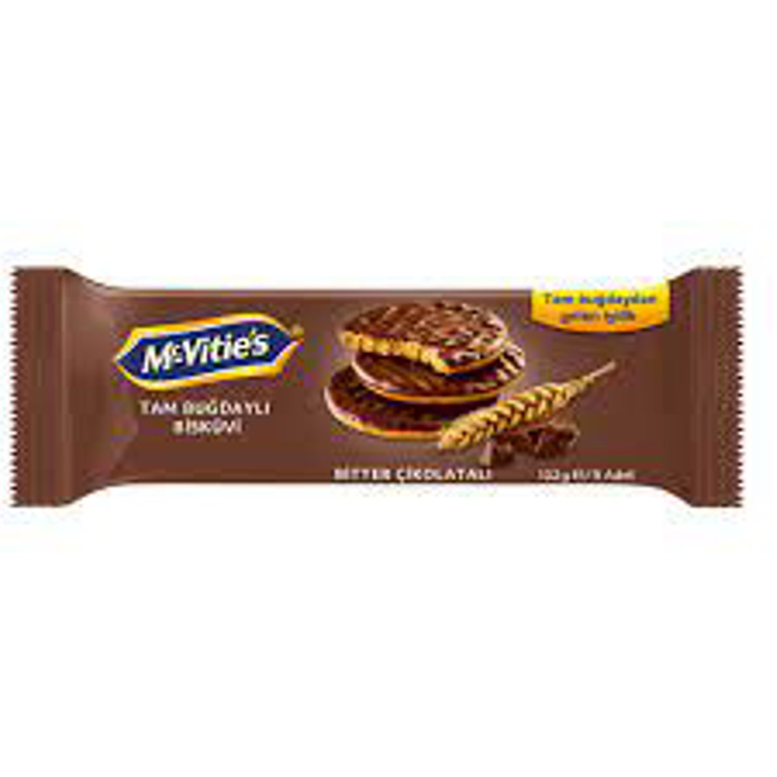 McVitie’s Bitter Çikolatalı Bisküvi 102 Gr