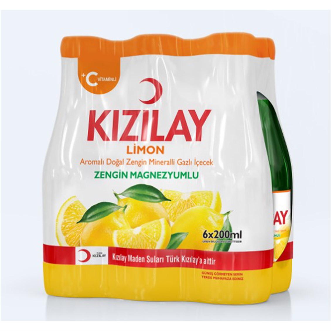 Kızılay C Plus Limonlu Soda 6x200 ml