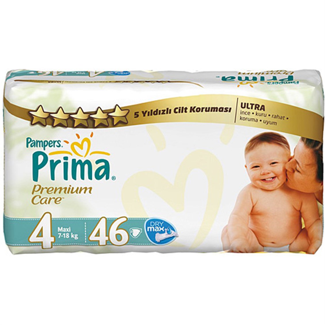 Prima Premium Care 4 Numara Maxi 46'lı Bebek Bezi