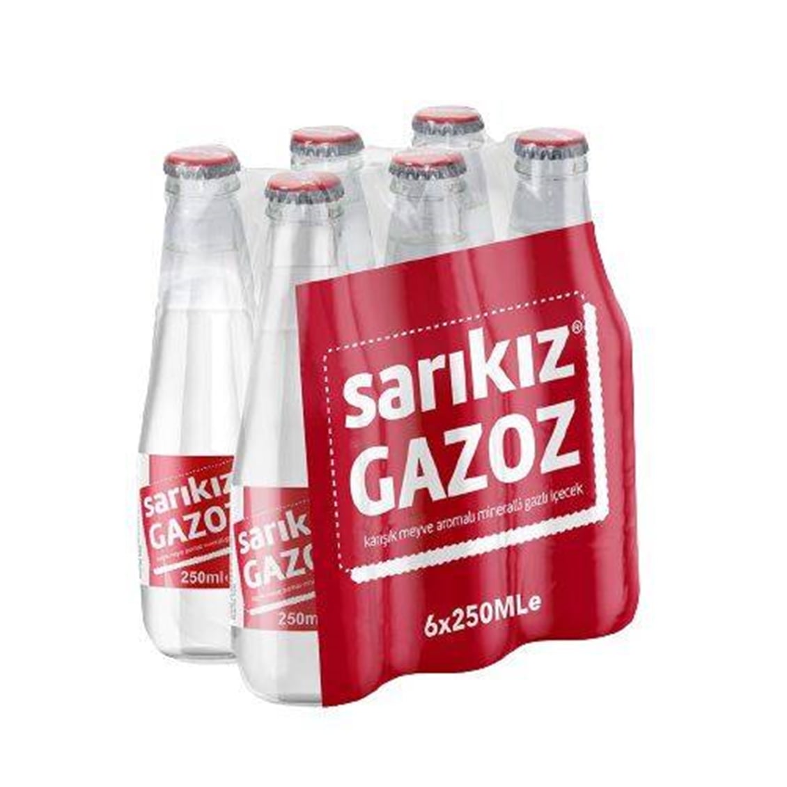  SARIKIZ GAZOZ 6*250 ML 
