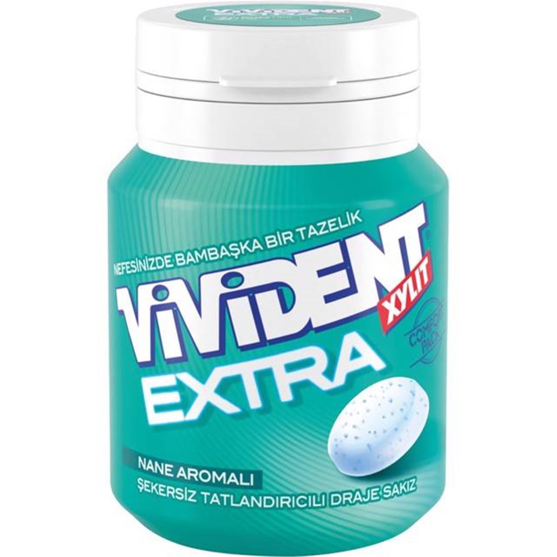 Vivident Extra Nane Aromalı Draje Sakız 66 Gr