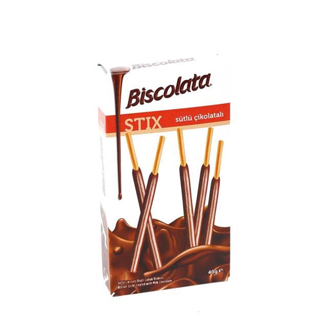 Biscolata Stix Sütlü Çikolatalı 40 Gr