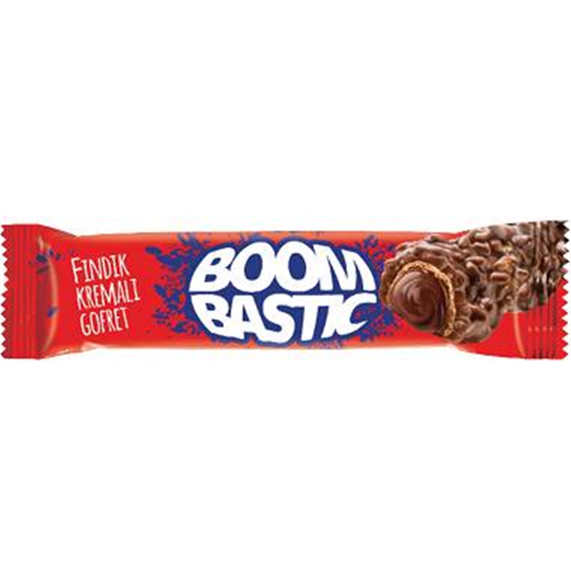 Şölen Boombastic Pirinç Patlaklı Fındık Kremalı Gofret 32 Gr