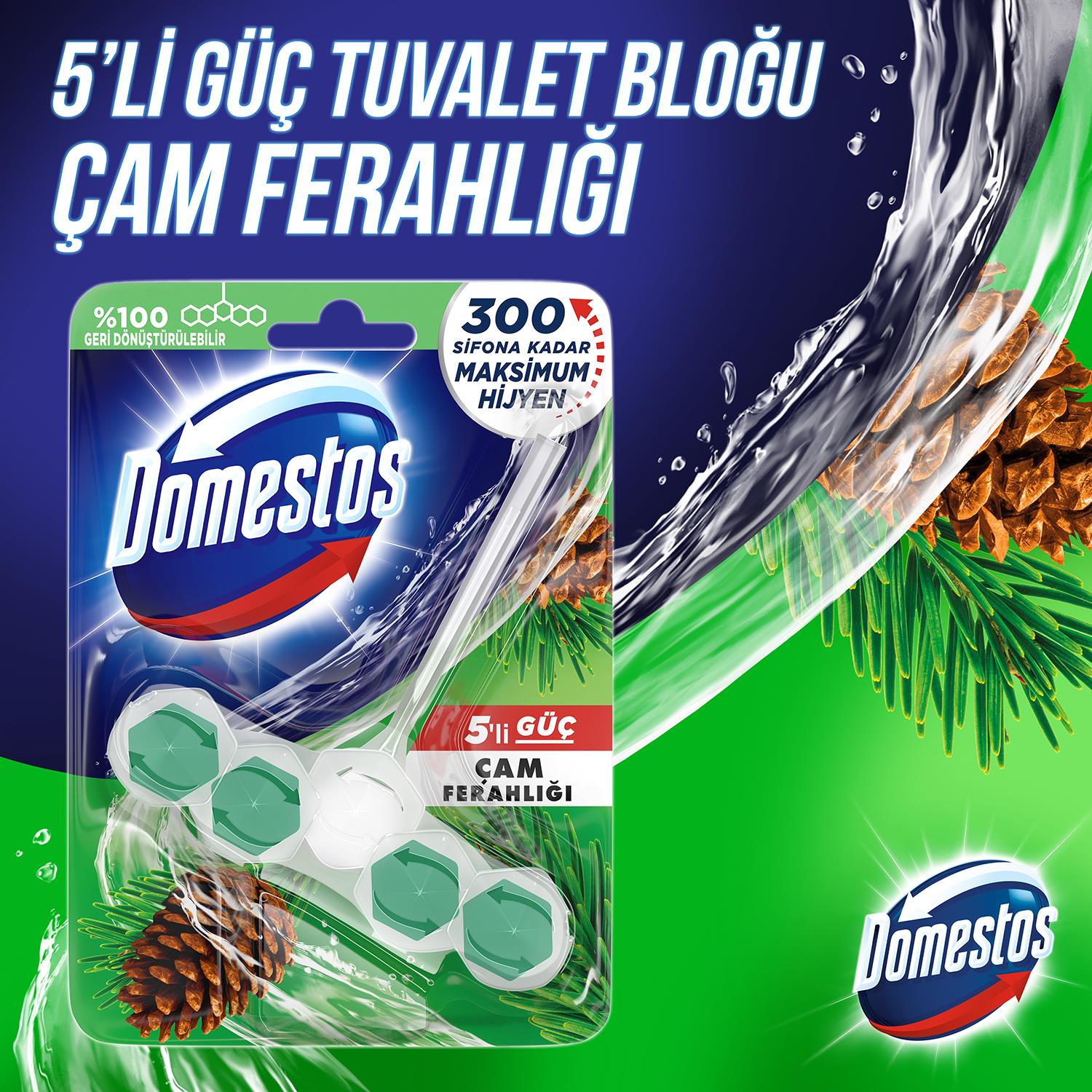 DomEyüp Sabri Tunceros Wc Blok 5Lı Guc Cam
