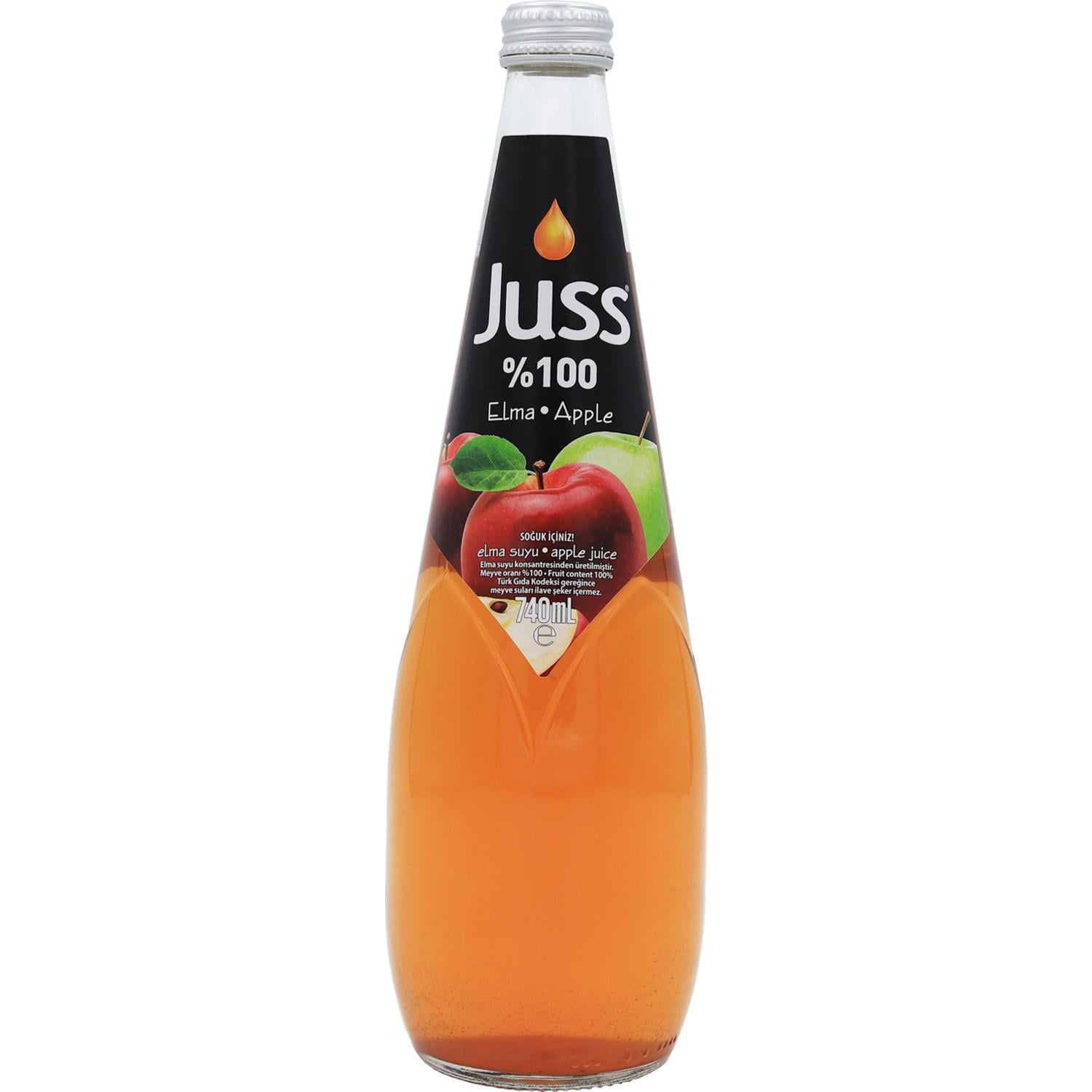 Juss %100 Meyve Suyu Elma 740 ml Cam