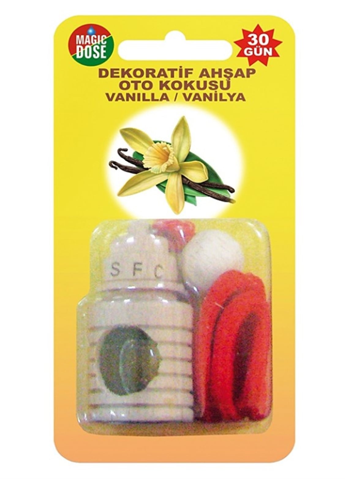Autokıt Dekoratıf Ahsap Oto Kokusu C