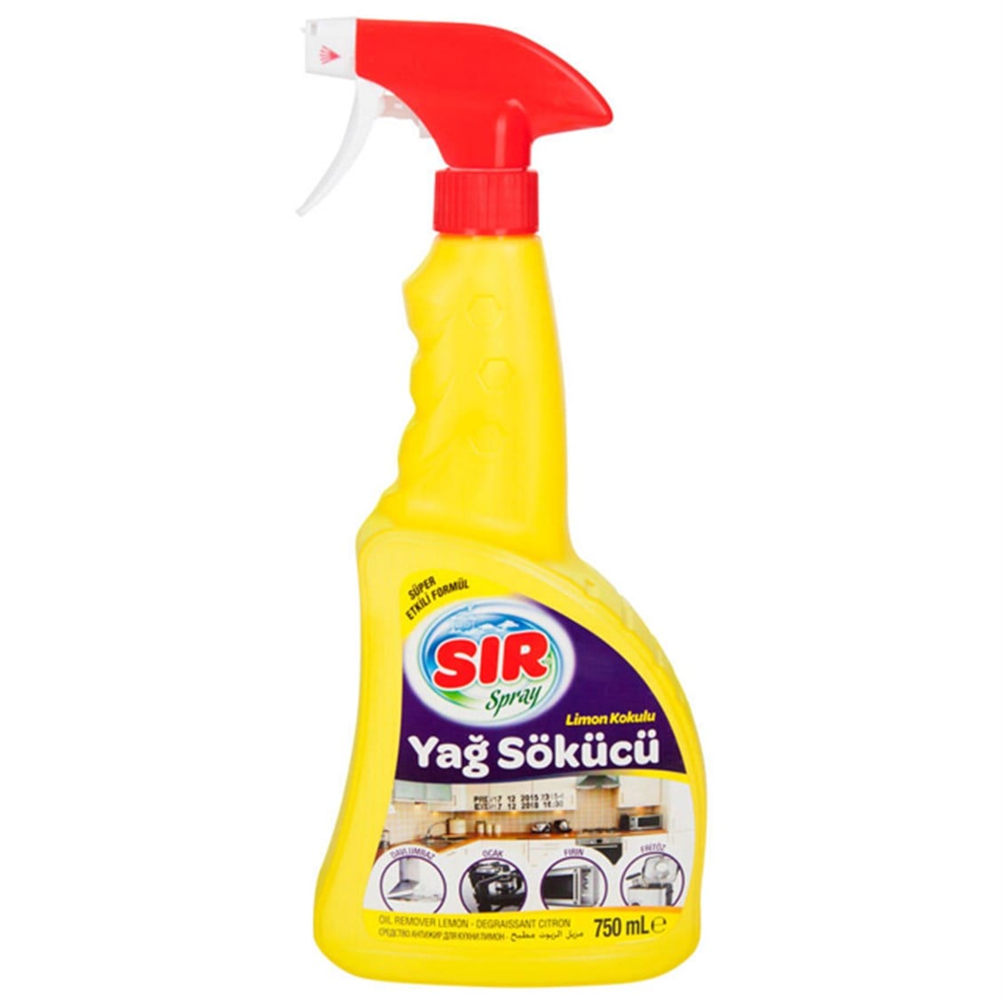 Sır Yag Sökücü 750 ml Limon