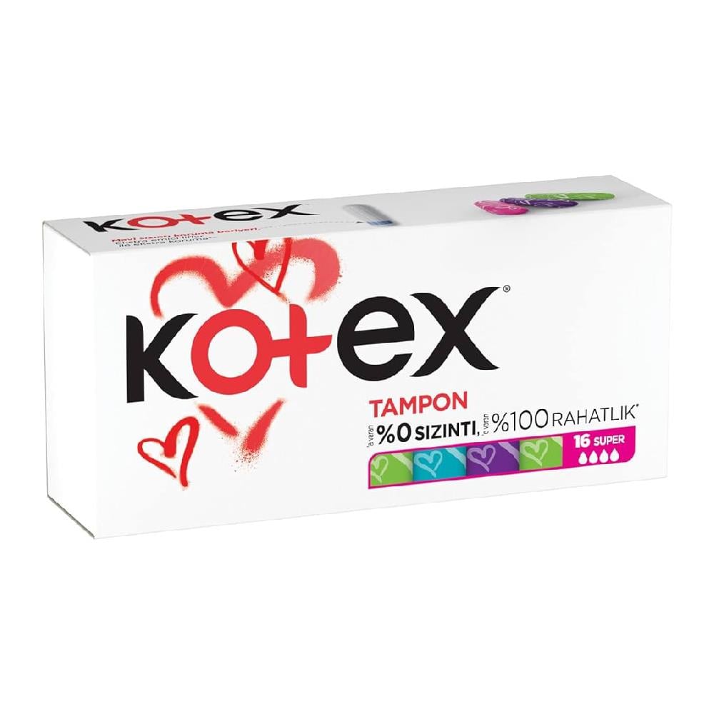 Kotex Active Tampon Süper 16'lı