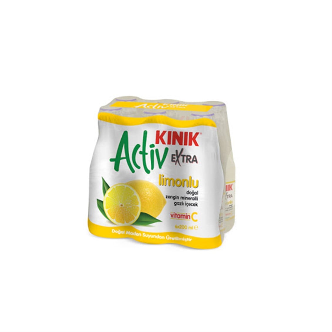 Kınık Activ Limonlu Maden Suyu 6x200 ml