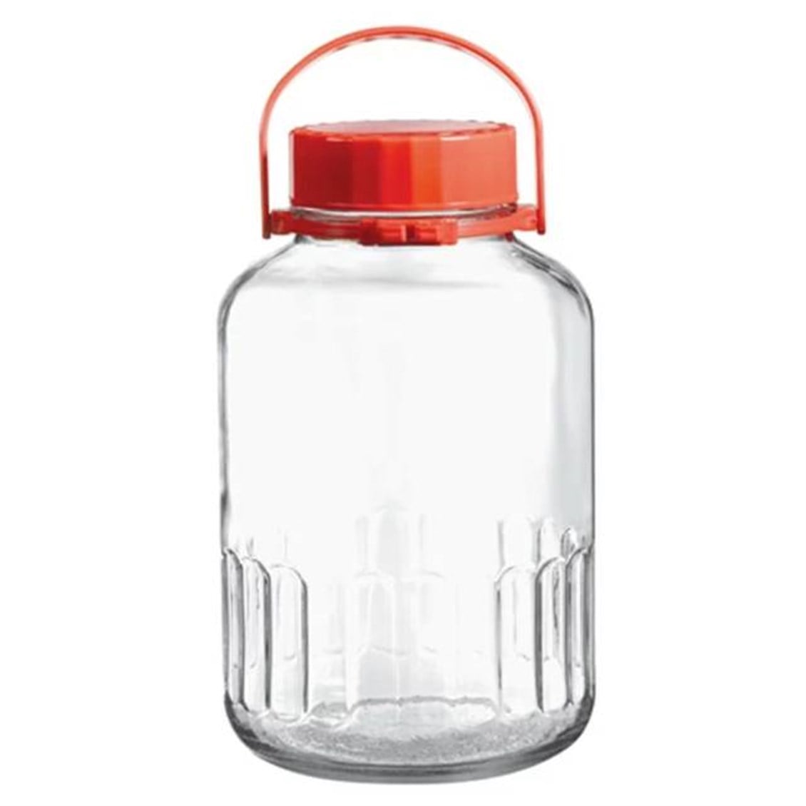 Evax Glass 8 Lt Kapaklı Kavanoz