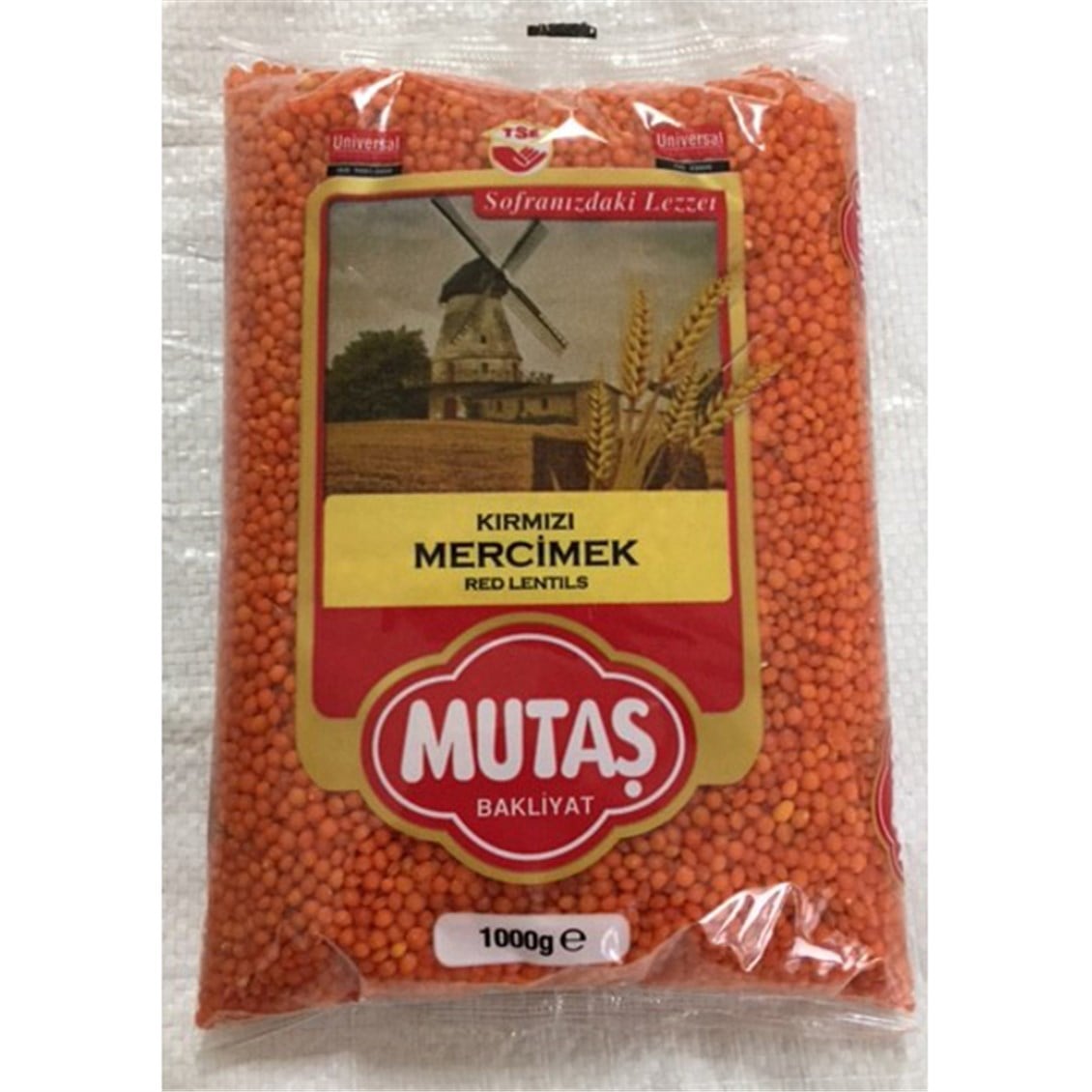 Mutaş Kırmızı Mercimek Kg