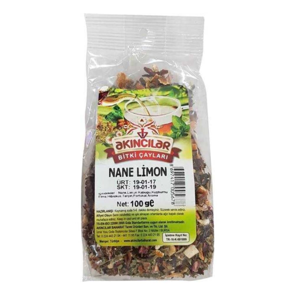 Akıncılar Nane limon Bitki Çayı 80 gr