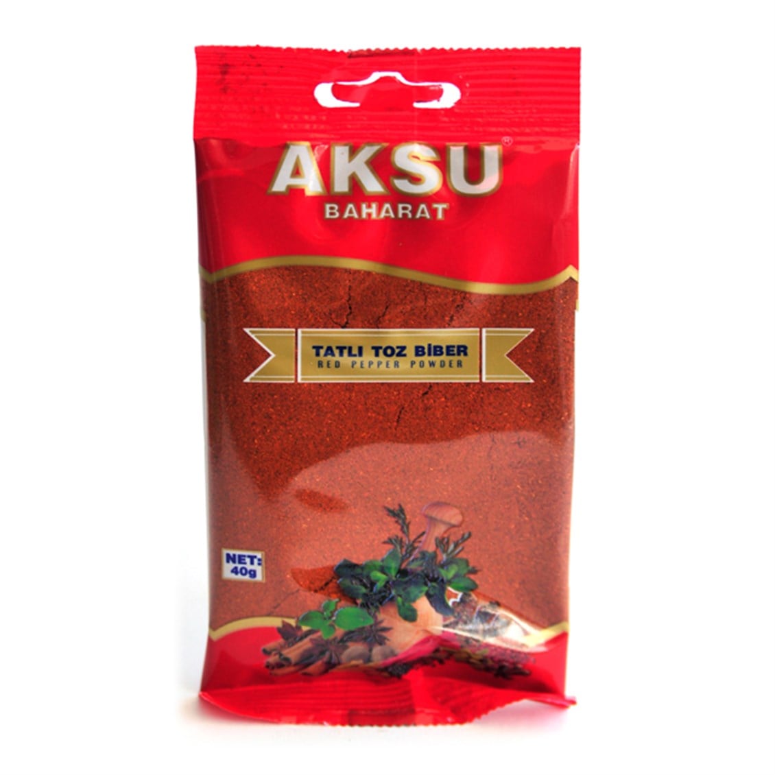 Aksu Tatlı Toz Biber 40 Gr