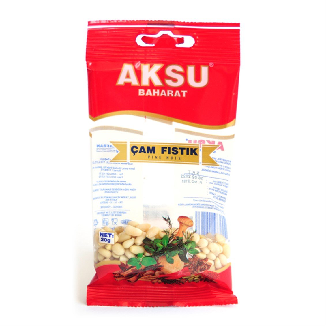 Aksu Çam Fıstık 20 Gr Dolmalık