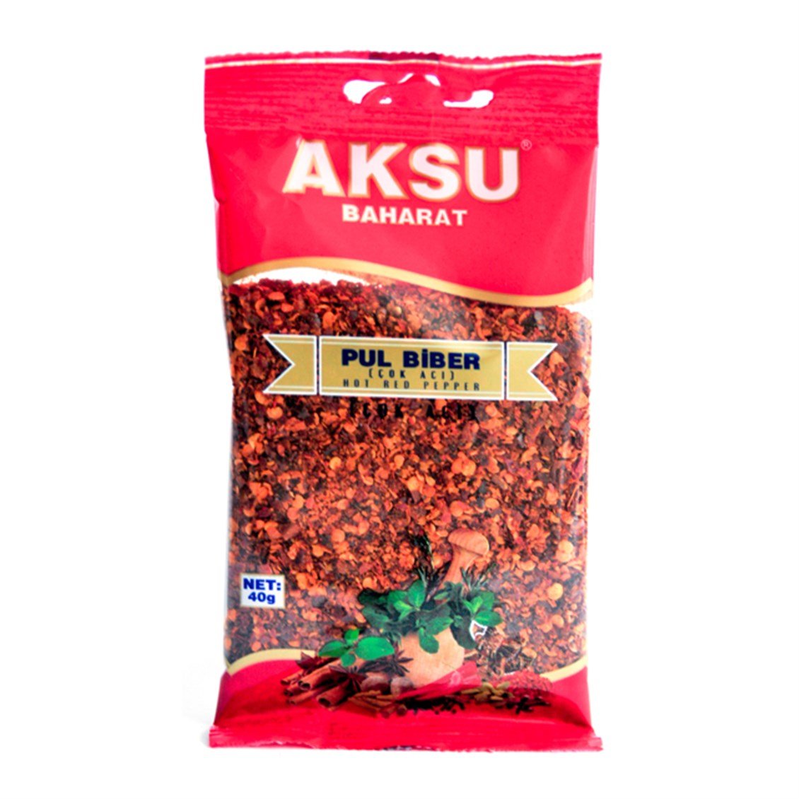 Aksu Çok Acı Pulbiber 40 Gr