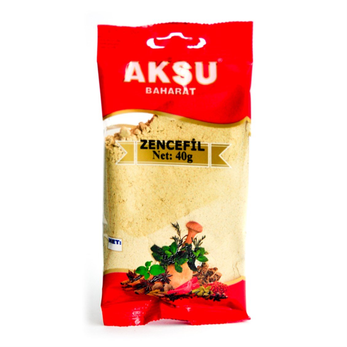 Aksu Toz Zencefil 40 Gr