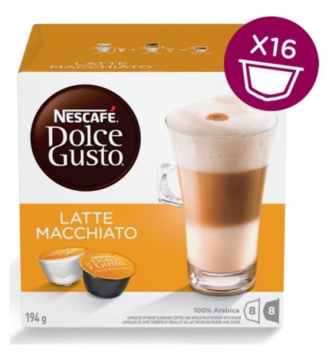 Nescafe Gusto Caremel Latte Mac 16 Lı